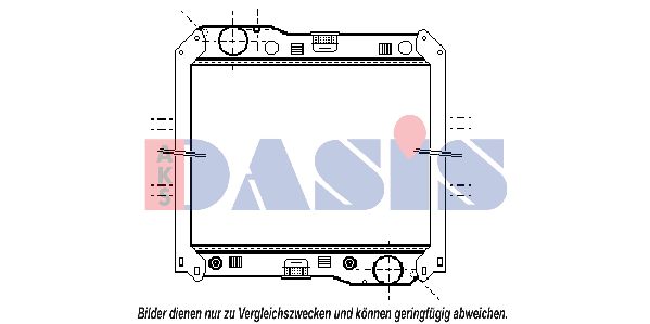 AKS DASIS Radiators, Motora dzesēšanas sistēma 131002N